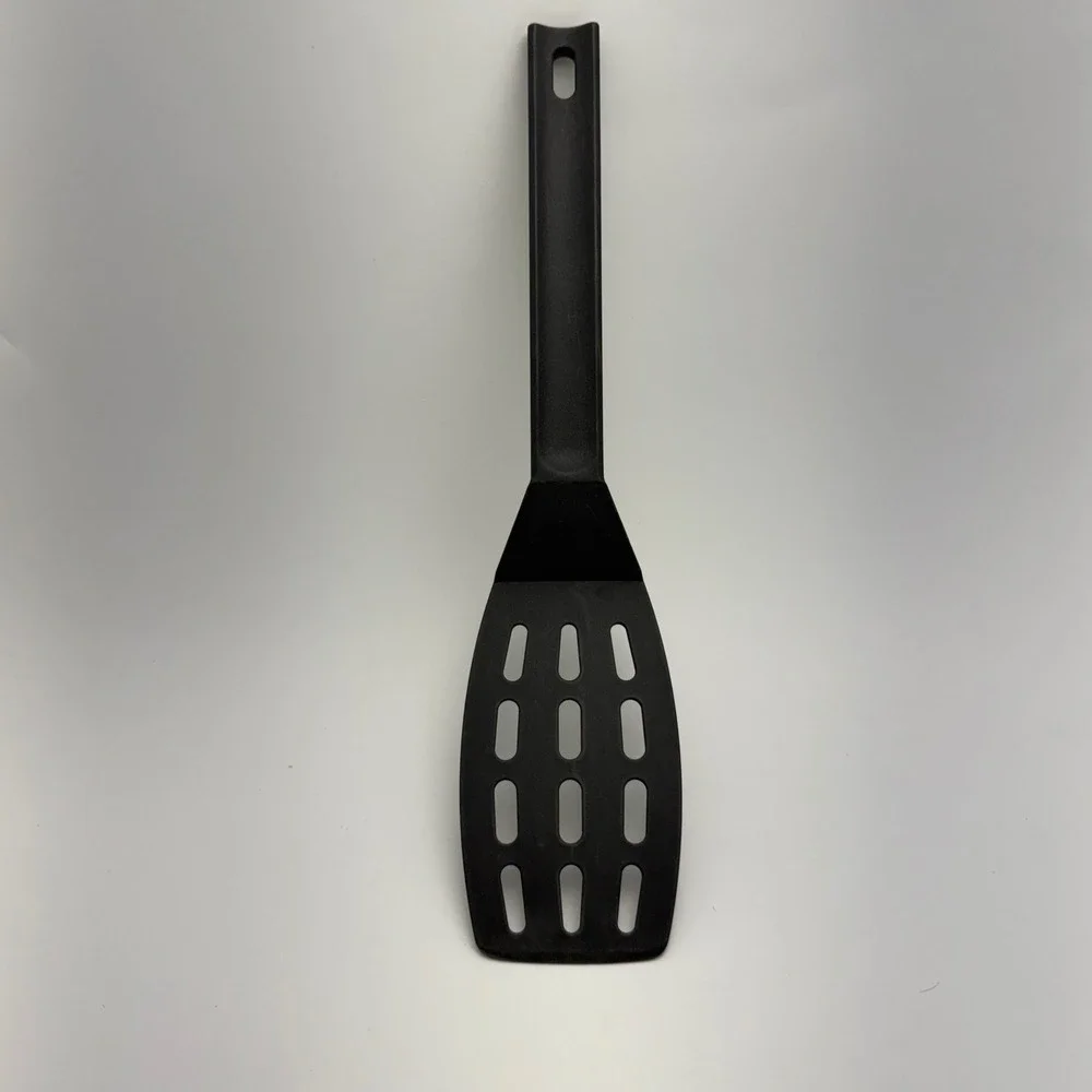 Kuhn Rikon‎ Black Nylon Slotted Turner Spatula Made in Switzerland
